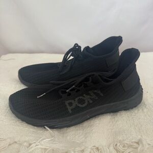 PONY Women's Black Mesh Sneakers